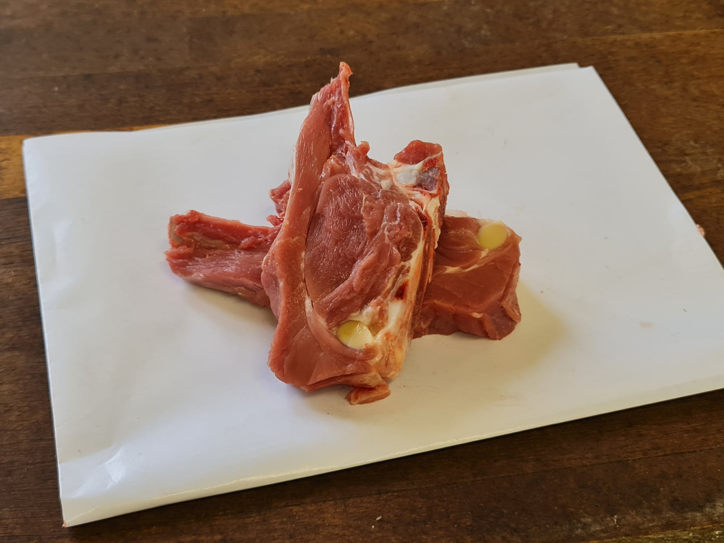 Côtes d'échine d'agneau