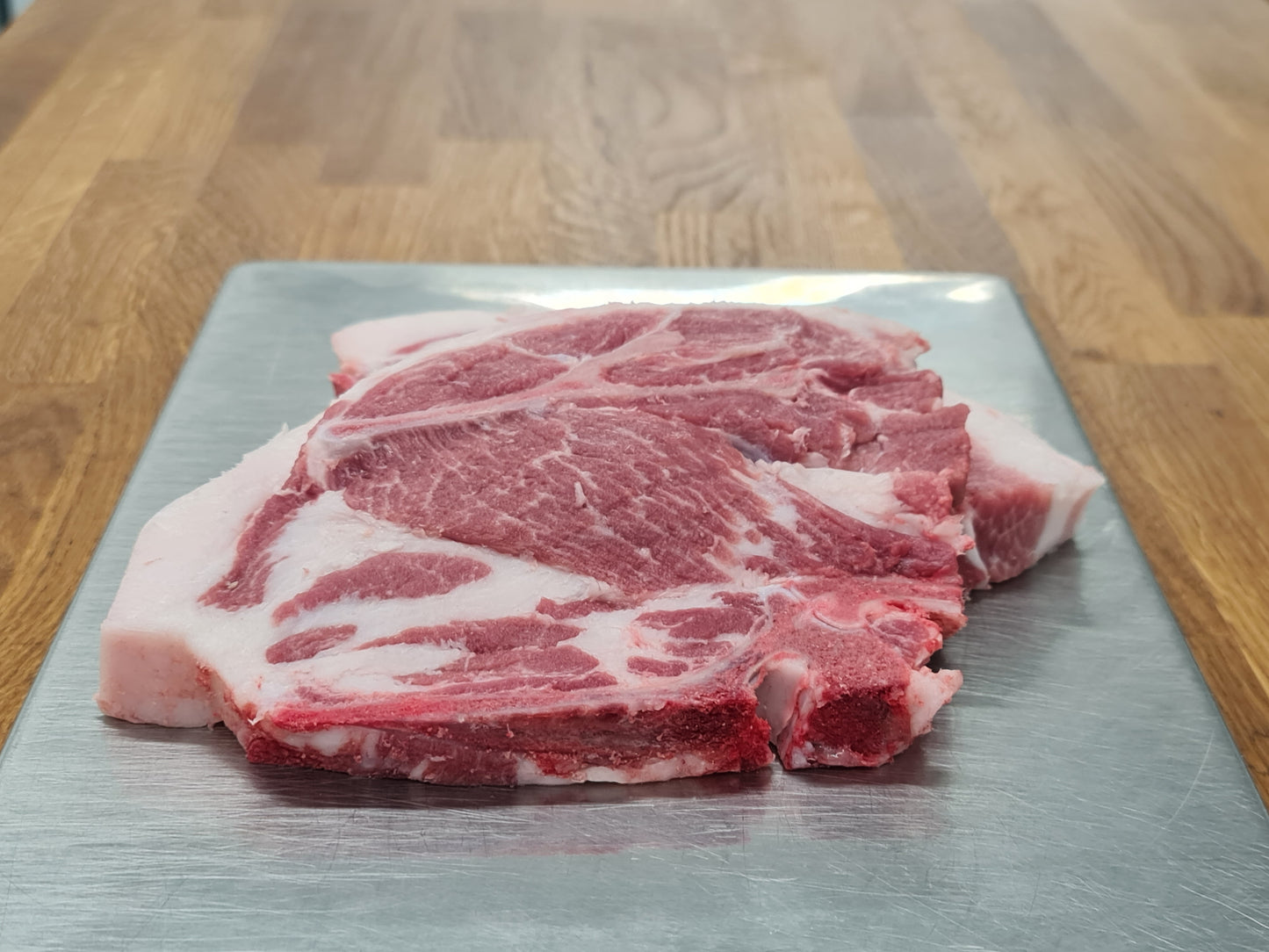 Black Pig Shoulder Chops